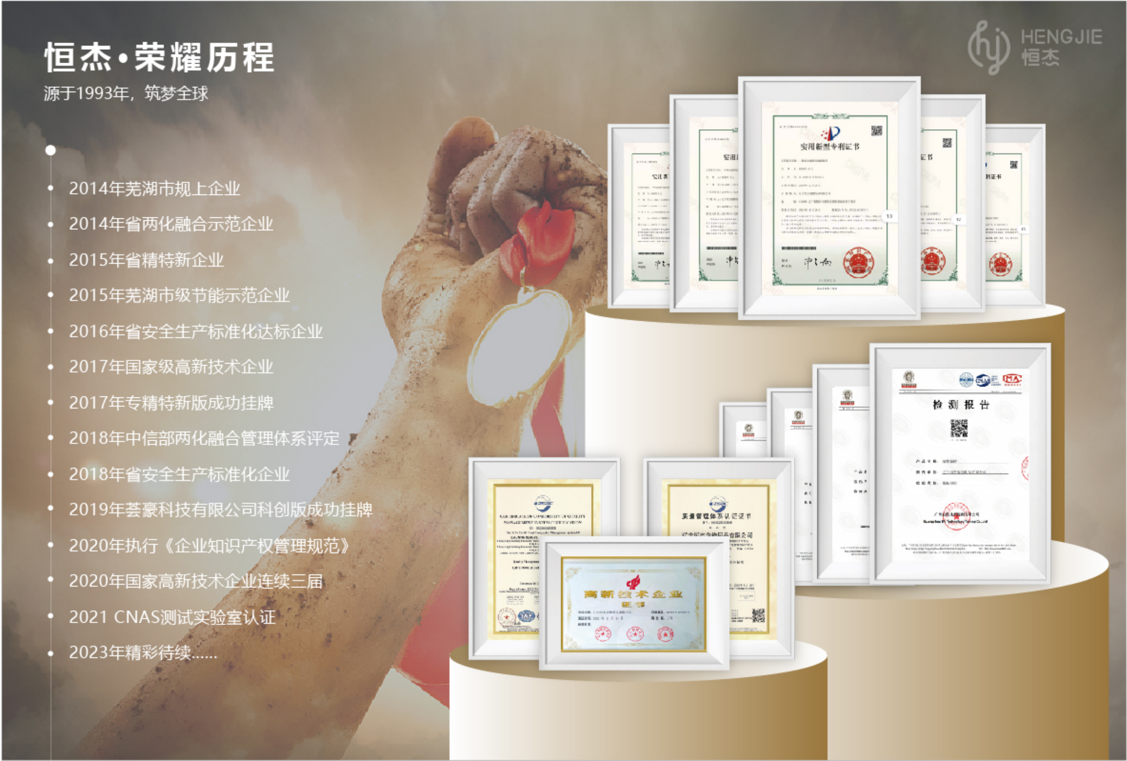 恒杰猫砂资质荣誉
